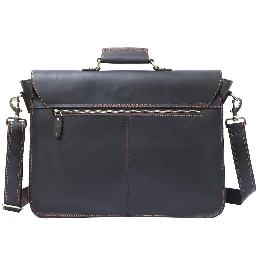 Leather Briefcase, Messenger Bag, Men Shoulder Bag, Laptop Bag, Crossbody Bag, Men's Bag, Gift for Him
