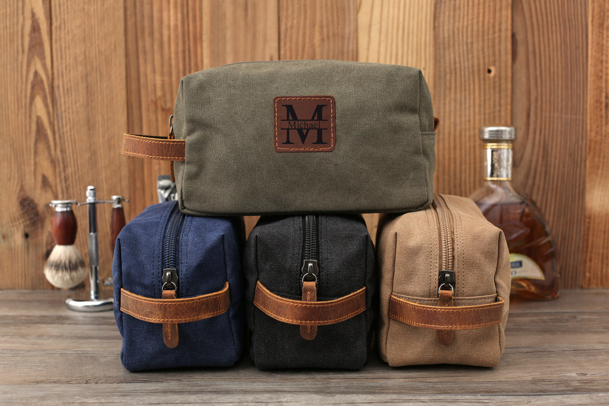 Monogrammed dopp online kit mens