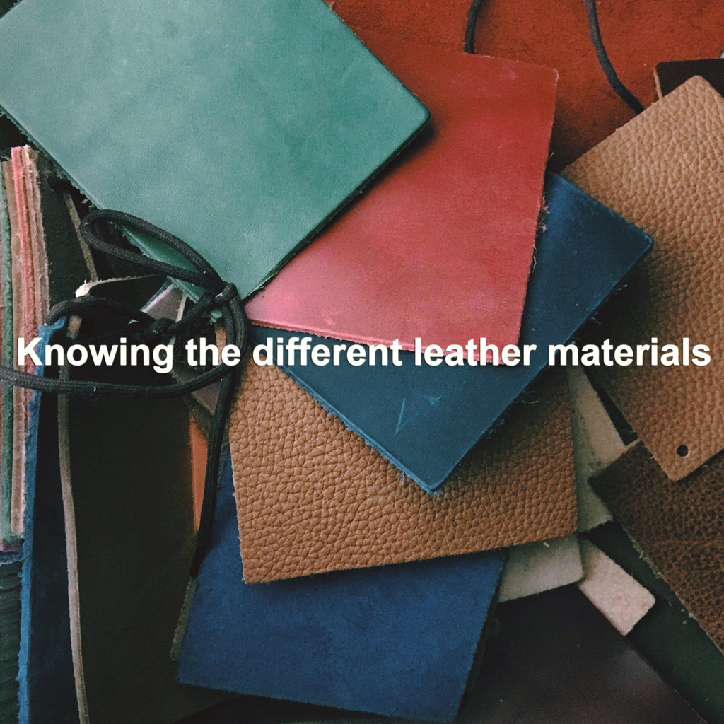 Knowing the different leather materials