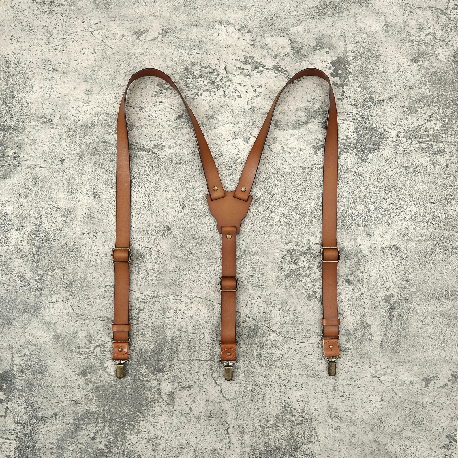 Wedding Groomsmen Suspenders Party Leather Suspenders Gentlemen