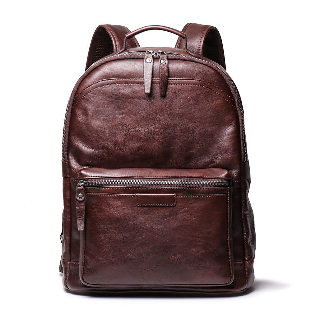 Leather Backpack, Personalized Full Grain Leather Knapsack Rucksack, Leather Anniversary Gifts, Monogram Bags Handmade