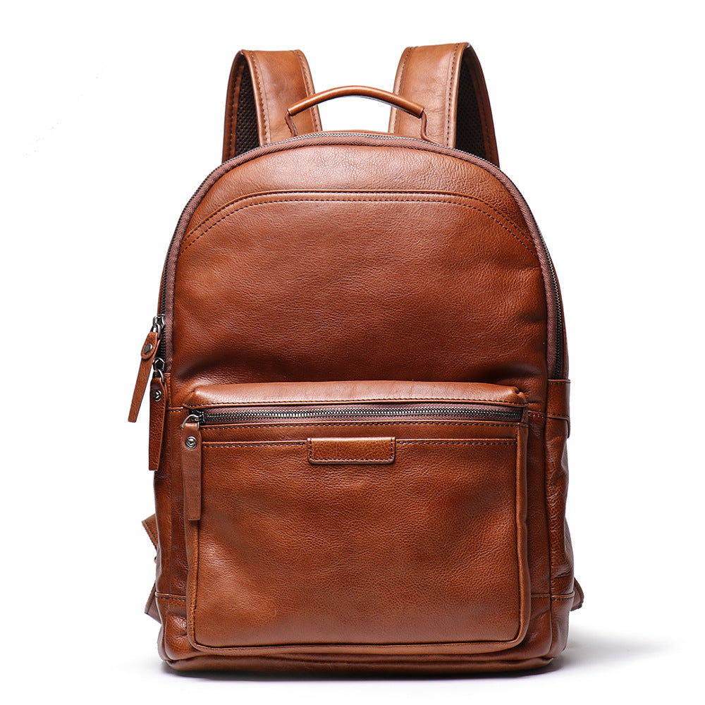 Leather Backpack, Personalized Full Grain Leather Knapsack Rucksack, Leather Anniversary Gifts, Monogram Bags Handmade