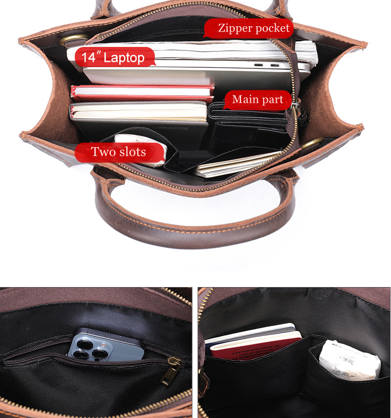 Leather Messenger Bag, Shoulder Bag, Leather Laptop Bag, Crossbody Bag,Men's Bag,Best Gifts