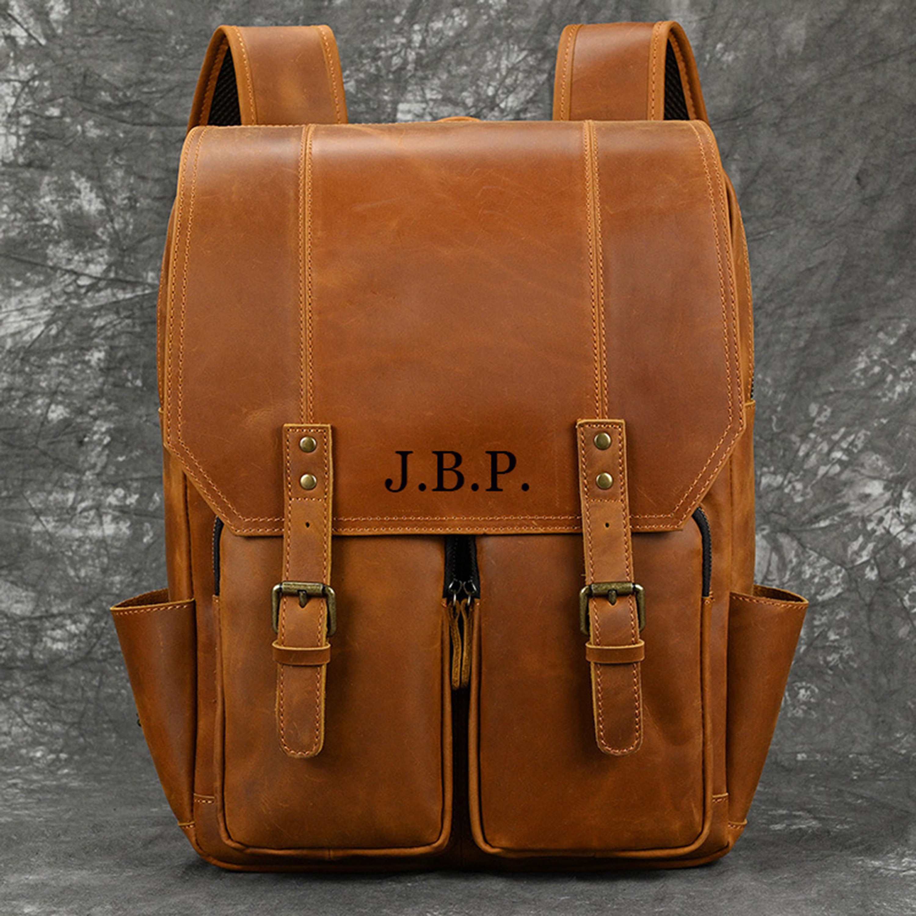 brown leather school backpack Personalized Backpack, Full Grain Leather Rucksack, Travel Backpack, Office Bag, Laptop Backpack, Best Gift Vintage / Yes 1200yd Spool of 130lb overnight bag online Color:Colour Brown