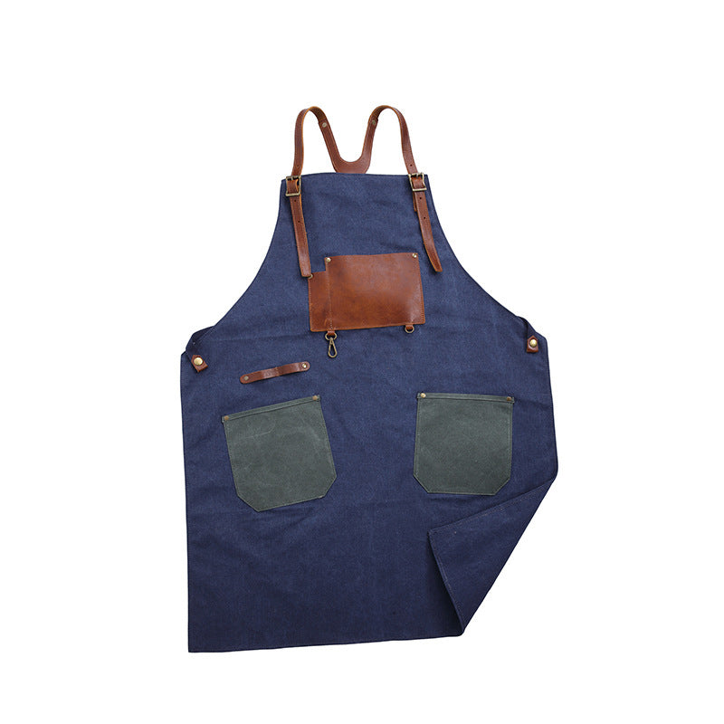 Adjustable Adult Apron Canvas Apron Kitchen Apron Waitresses Apron Work Apron Cooking Aprons WQ5895