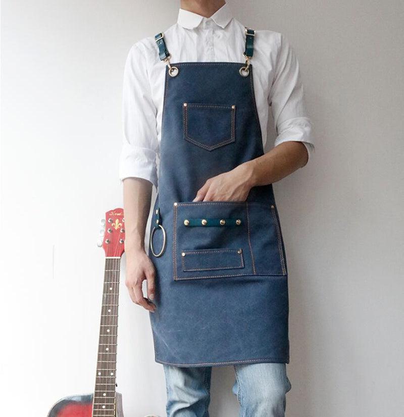 エプロン・三角巾 VINTAGE COTTON CANVAS APRON Vintage Cotton Canvas Apron, 100% Cotton, Vintage from the