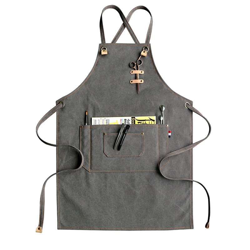 Canvas Apron Work Apron Custom Logo Server Apron