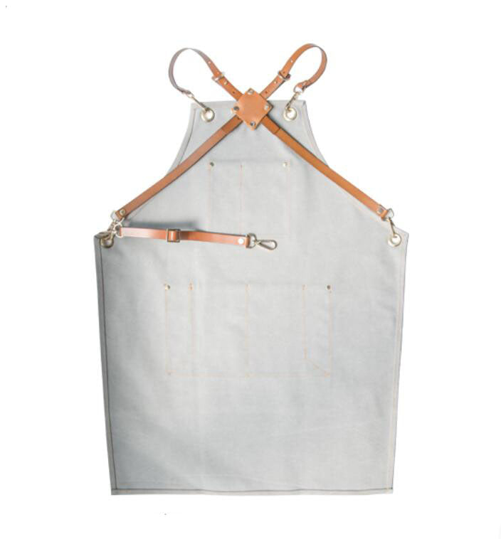 Canvas Work Apron Restaurant Apron Shop Apron Personalized Studio Apron Gifts For Him And Her GPG923-XB - LISABAG