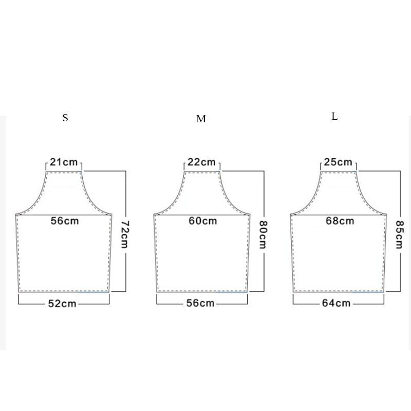 Canvas Work Apron Restaurant Apron Shop Apron Personalized Studio Apron Gifts For Him And Her GPG923-XB - LISABAG