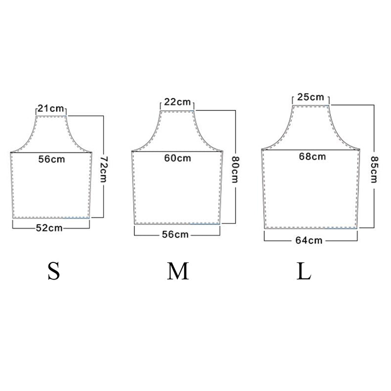 Denim Work Apron Personalized Apron Gardener Apron Studio Apron Shop Apron Cafe Apron Long Apron GPG911-X - LISABAG