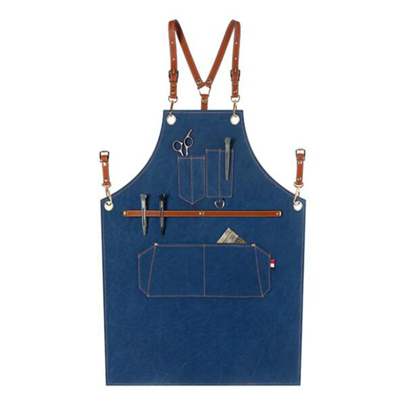 Durable Canvas Apron Work Apron Personalized Studio Apron Painter Apron Workshop Apron Large Size Apron ZW209-21Z - LISABAG