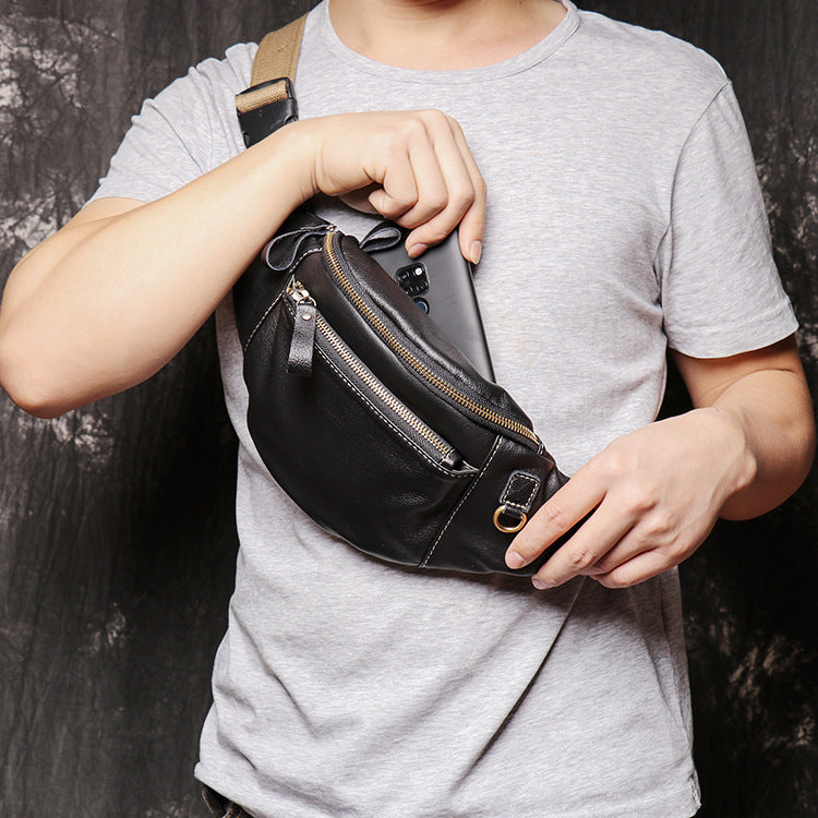 Multifunctional Leather Backpack