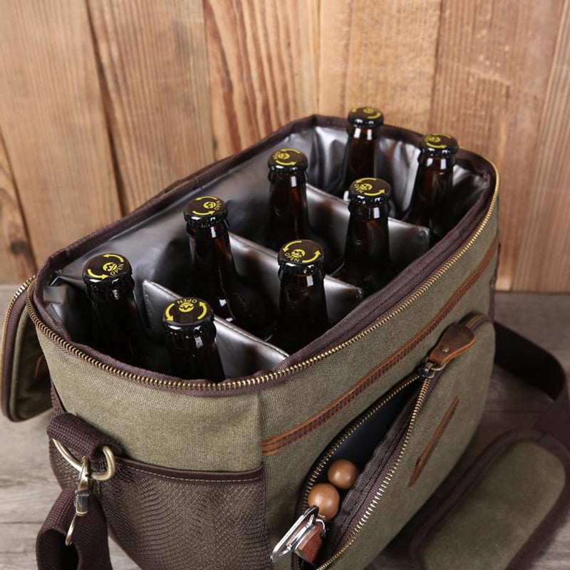 Groomsmen Gifts Personalized Groomsmen Cooler Bag Monogram Cooler Custom Beer Cooler Bag Gift for Men C01