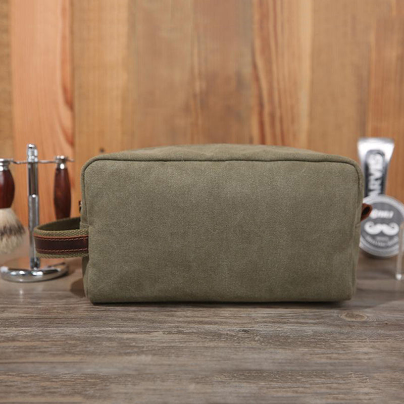 Groomsmen Gifts Personalized Toiletry Bag Monogrammed Dopp Kit Embroidery Shaving Kit Washed Canvas Travel Case DB99