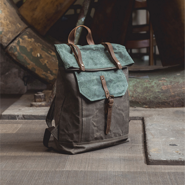 Casual Laptop Canvas Backpack