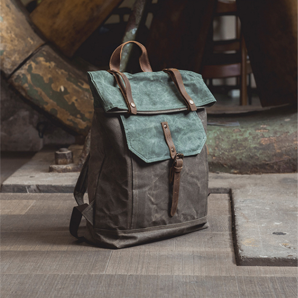 casual canvas backpack