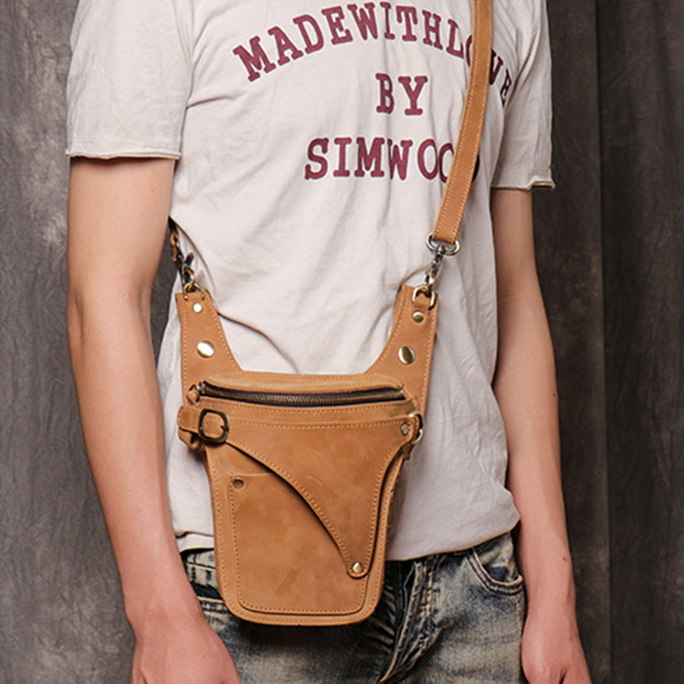 leather hip bag