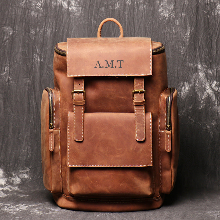 Men's Leather Backpacks Collection