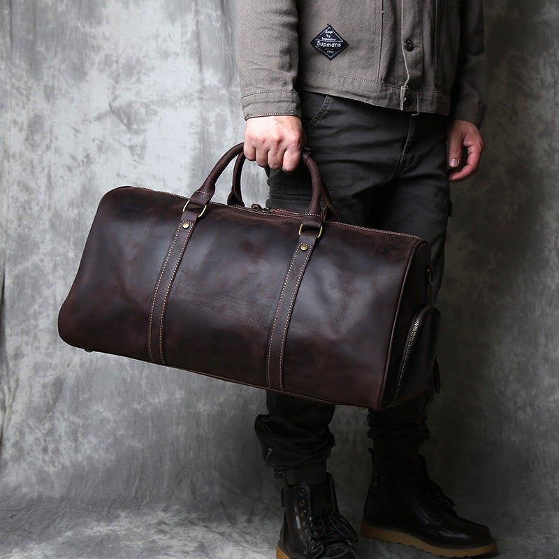 Leather Duffle Bags - leathershop.com.au