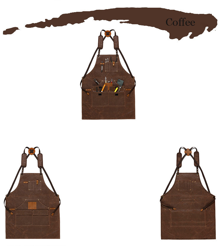 Personalized Workshop Apron Gardener Apron BBQ Apron Outside Woodworking and Metalworking Apron