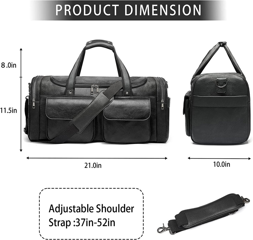 Travel Duffel Bag for Men, Large Carry on Duffle Bag for Traveling, Waterproof Duffel Bag for Men