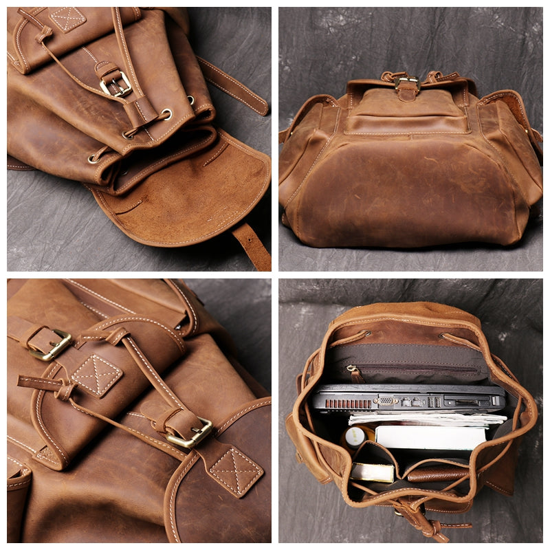 Leather Laptop Backpacks  womens leather backpacks