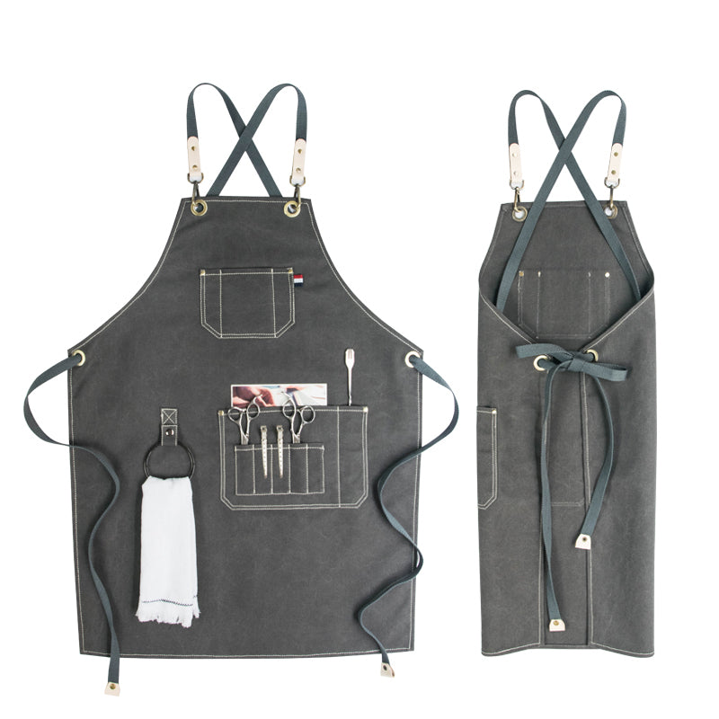 Waterproof Canvas Apron Personalized Apron Work Apron Shop Apron